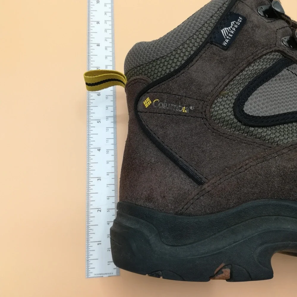 Columbia Shoes Mens Boots Bonanza Peak Hiking Brown Suede Waterproof Leather 10